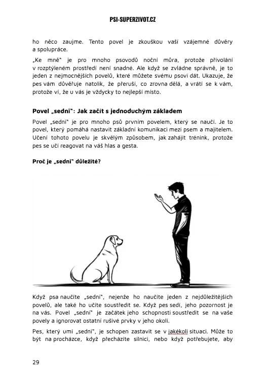 Ukázka z knihy Psí superživot — strana 1